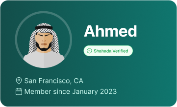 Shahada Verified Profile